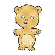 comic cartoon teddy bear N38
