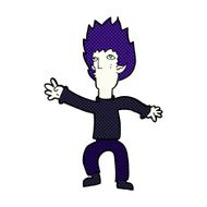 comic cartoon vampire N4