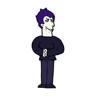 comic cartoon vampire N5