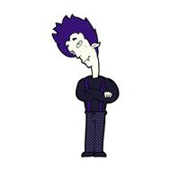 comic cartoon vampire N6