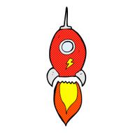 comic cartoon spaceship N4