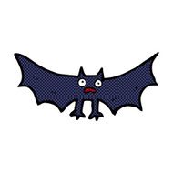 comic cartoon bat N3