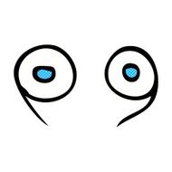 comic cartoon eyes N4