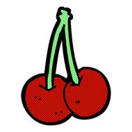 comic cartoon cherries N3