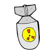 comic cartoon atom bomb N3
