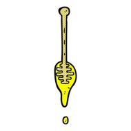 comic cartoon honey dipper