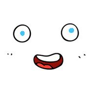 comic cartoon face