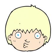 comic cartoon curious boy N3
