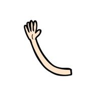 comic cartoon arm N7