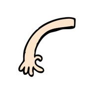 comic cartoon arm N8