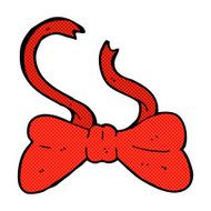 comic cartoon bow tie N7