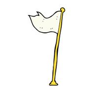 comic cartoon flag