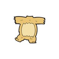 comic cartoon teddy bear body