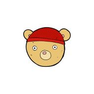 comic cartoon teddy bear hat