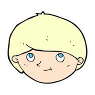 comic cartoon happy man N30