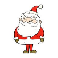 comic cartoon santa claus N15