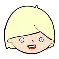 comic cartoon happy face N7