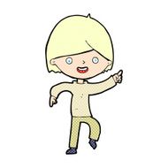 comic cartoon man pointing N15