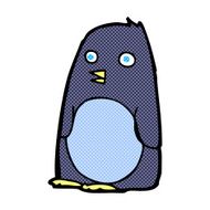 comic cartoon penguin N4