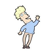 comic cartoon happy man N32