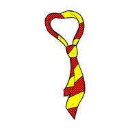 comic cartoon tie N2