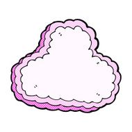 comic cartoon decorative cloud N4