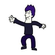comic cartoon vampire N8