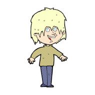comic cartoon excited man N3