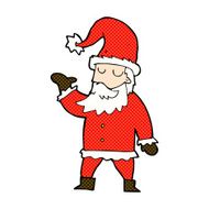 comic cartoon santa claus N16