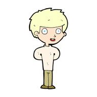 comic cartoon happy boy N16
