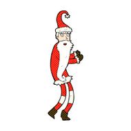 comic cartoon santa claus N17