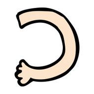comic cartoon arm N9
