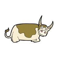 comic cartoon bull N3