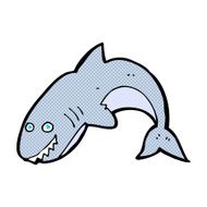 comic cartoon shark N2