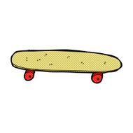 comic cartoon skateboard N4