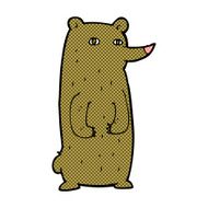funny comic cartoon bear N10