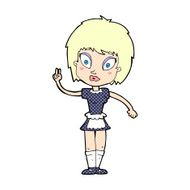 comic cartoon maid N4