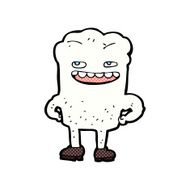 comic cartoon tooth N2