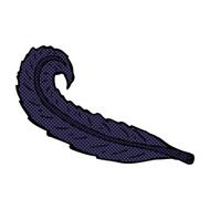 comic cartoon feather N5