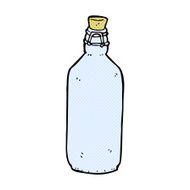 comic cartoon traditional bottle N2