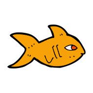 comic cartoon fish N11
