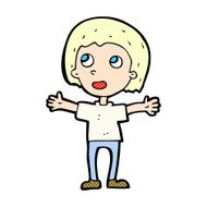 comic cartoon happy person N2