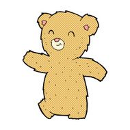 comic cartoon teddy bear N41