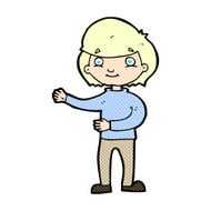 comic cartoon happy person N3