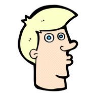 comic cartoon confused man N4
