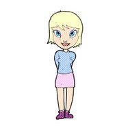 comic cartoon pretty girl N10