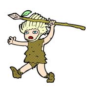 comic cartoon caveman