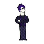 comic cartoon vampire N10