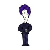 comic cartoon vampire N11
