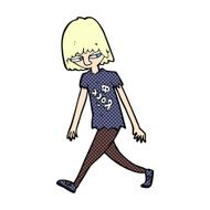 comic cartoon teenager